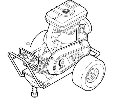 GRACO 2245 (800062) Cold Water Pressure Washer Breakdown, Parts, Pump, Repair Kits & Owners Manual.